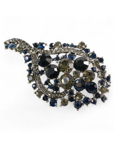 BROSZKA BROSZA WIKTORIAŃSKA KOLOROWY MEDALION...