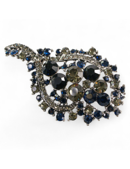 BROSZKA BROSZA WIKTORIAŃSKA KOLOROWY MEDALION LOLITA AKCESORIA