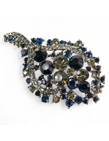 BROSZKA BROSZA WIKTORIAŃSKA KOLOROWY MEDALION...