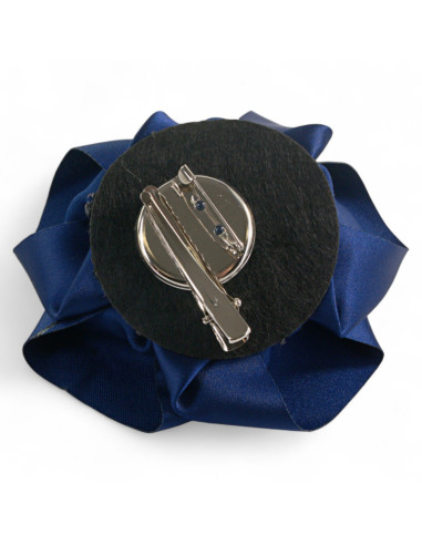 KWIAT Z MATERIAŁU RÓŻA BROSZKA PRZYPINKA LOLITA...