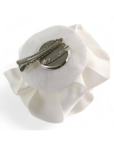 KWIAT Z MATERIAŁU RÓŻA BROSZKA PRZYPINKA LOLITA...