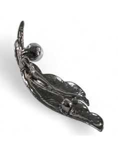 BROSZKA BROSZA PRZYPINKA GRAFITOWE PIÓRO PIÓRKO Z PERŁĄ... 2