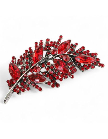 BROSZKA BROSZA CZERWONA  GAŁĄZKA GAŁĄZKA LOLITA AKCESORIA