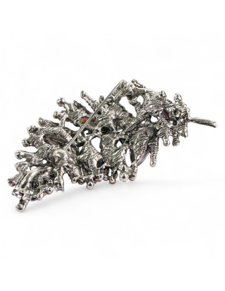 BROSZKA BROSZA CZERWONA  GAŁĄZKA GAŁĄZKA LOLITA AKCESORIA