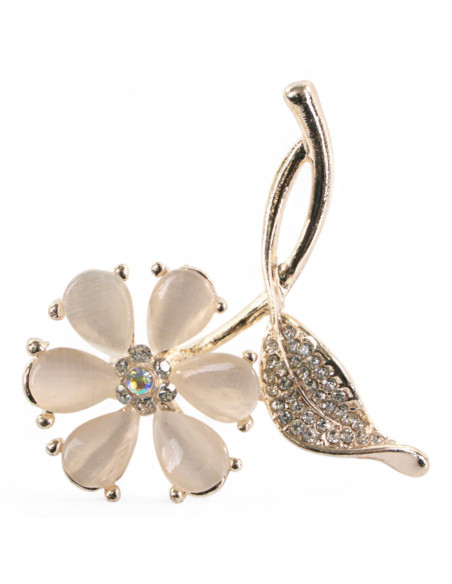 BROSZKA BROSZA ZŁOTY KWIAT KWIATEK LOLITA AKCESORIA