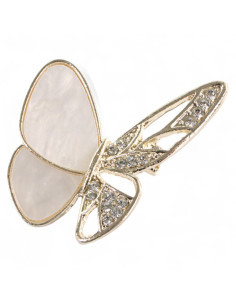 BROSZKA BROSZA ZŁOTY MOTYL Z CYRKONIAMI   LOLITA AKCESORIA 2