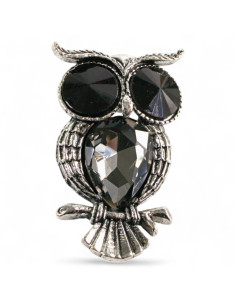 BROSZKA BROSZA SREBRNA  SOWA LOLITA AKCESORIA
