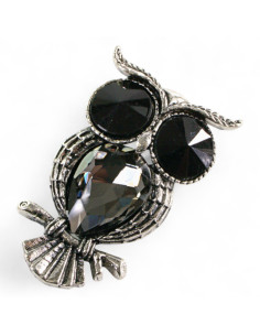 BROSZKA BROSZA SREBRNA  SOWA LOLITA AKCESORIA 2