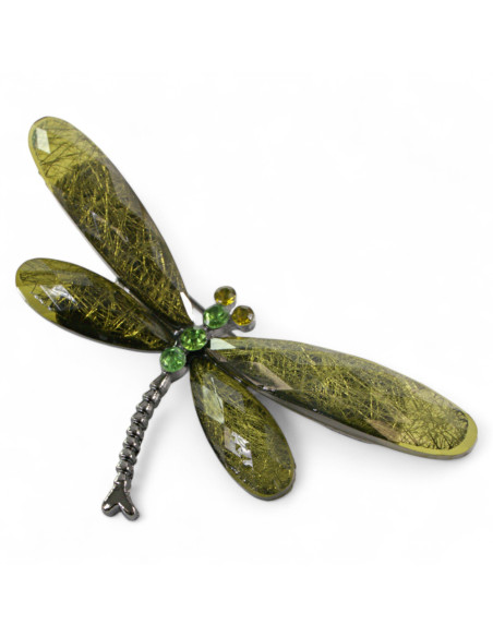 BROSZKA BROSZA ZIELONA WAŻKA  OWAD   LOLITA AKCESORIA