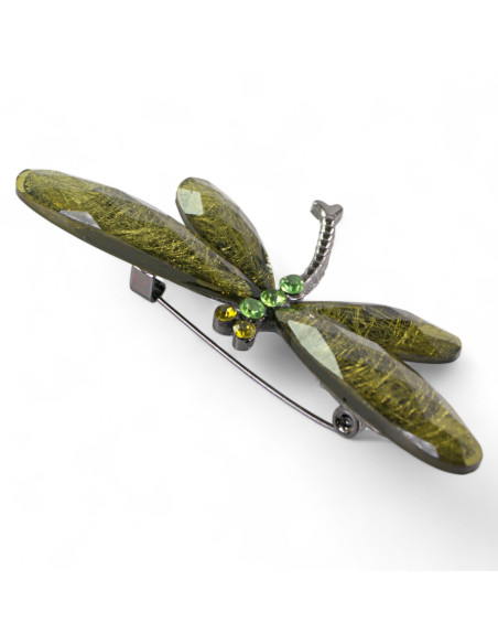 BROSZKA BROSZA ZIELONA WAŻKA  OWAD   LOLITA AKCESORIA