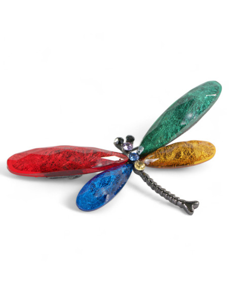 BROSZKA BROSZA KOLOROWA  WAŻKA  OWAD  LOLITA AKCESORIA