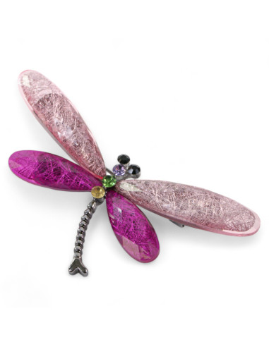 BROSZKA BROSZA RÓŻOWA  WAŻKA  OWAD  LOLITA...