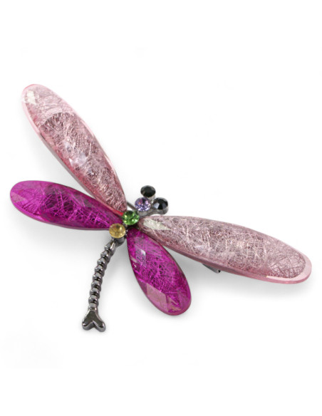 BROSZKA BROSZA RÓŻOWA  WAŻKA  OWAD  LOLITA AKCESORIA