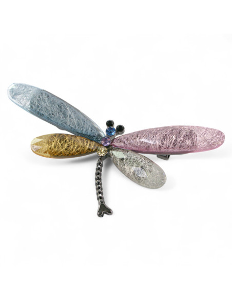 BROSZKA BROSZA KOLOROWA  WAŻKA  OWAD  LOLITA AKCESORIA