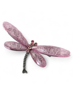 BROSZKA BROSZA RÓŻOWA WAŻKA OWAD  LOLITA AKCESORIA