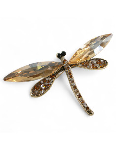 BROSZKA BROSZA ZŁOTA  WAŻKA  OWAD    LOLITA AKCESORIA