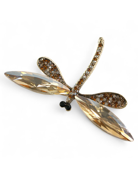 BROSZKA BROSZA ZŁOTA  WAŻKA  OWAD    LOLITA AKCESORIA