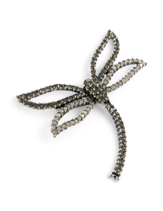 BROSZKA BROSZA  SZARO - SREBRNA WAŻKA  OWAD    LOLITA... 2