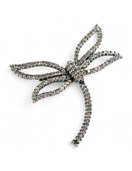 BROSZKA BROSZA  CRYSTAL AB SREBRNA WAŻKA  OWAD    LOLITA AKCESORIA