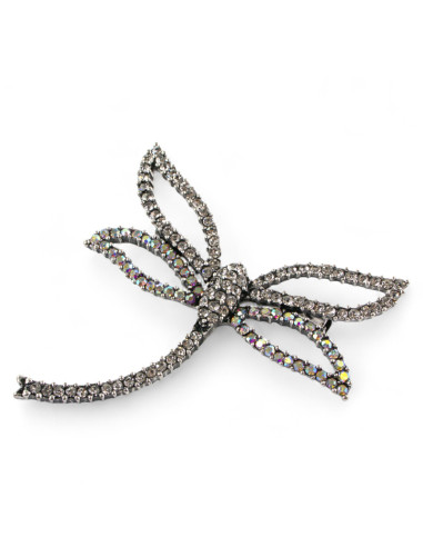 BROSZKA BROSZA  CRYSTAL AB SREBRNA WAŻKA  OWAD...