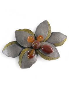 Broszka Brosza GALERYJNA DUŻY KWIAT XL Lolita Akcesoria...