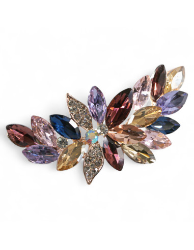 BROSZKA BROSZA ASYMERTYCZNA KOLOROWY KŁOS...