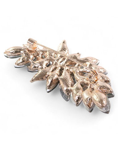 BROSZKA BROSZA ASYMERTYCZNA KOLOROWY KŁOS...