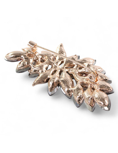 BROSZKA BROSZA ASYMERTYCZNA KŁOS ZAWIJAS...