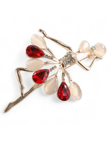 BROSZKA BROSZA ELEGANCKA BALETNICA...