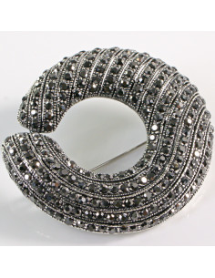 BROSZKA BROSZA Wiktoriański  Ażurowy WIENIEC  Stare... 2