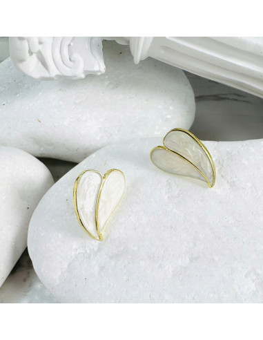 Kolczyki SERCE SERDUSZKO BOHO Lolita...