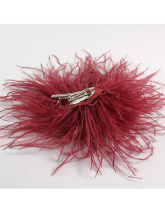 KWIAT Z PIÓR   BROSZKA PRZYPINKA LOLITA AKCESORIA 14 cm... 2