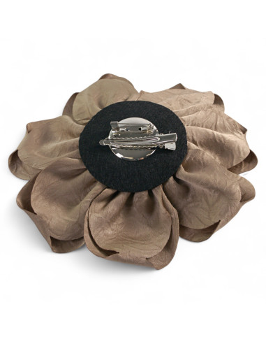 KWIAT Z MATERIAŁU RÓŻA BROSZKA PRZYPINKA LOLITA...