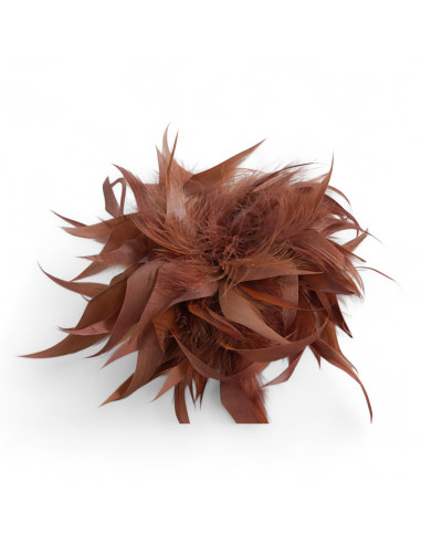 KWIAT Z PIÓR  BROSZKA PRZYPINKA LOLITA...