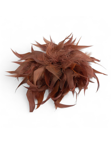 KWIAT Z PIÓR  BROSZKA PRZYPINKA LOLITA...