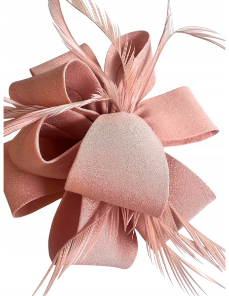 KWIAT Z MATERIAŁU na GŁOWĘ BROSZKA KOKARDA FASCYNATOR Lolita Accessories