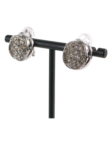 Klipsy do Uszu  A'LA GUZIKI Z CYRKONIAMI Lolita...