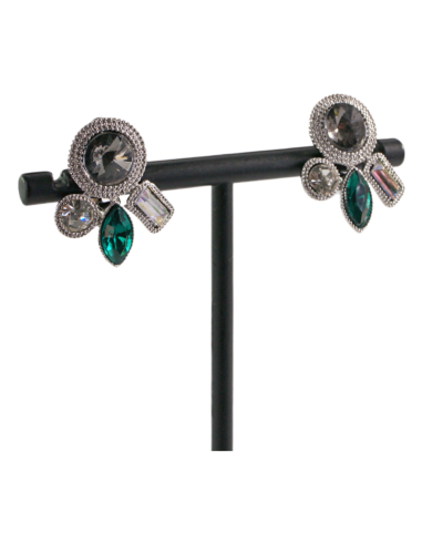 Klipsy do Uszu ASYMETRYCZNE ZIELONY Lolita...