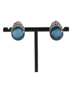 Klipsy do Uszu NIEBIESKIE ŁEZKI Lolita Akcesoria