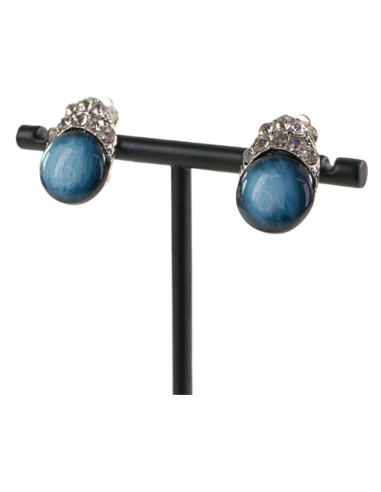 Klipsy do Uszu NIEBIESKIE ŁEZKI Lolita Akcesoria