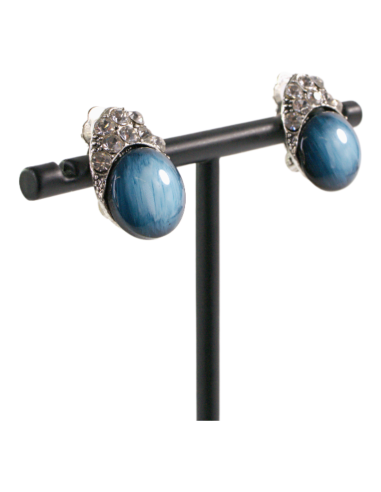 Klipsy do Uszu NIEBIESKIE ŁEZKI Lolita Akcesoria