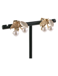 Klipsy do Uszu PERŁOWE WISIENKI WIŚNIE Lolita Akcesoria 2