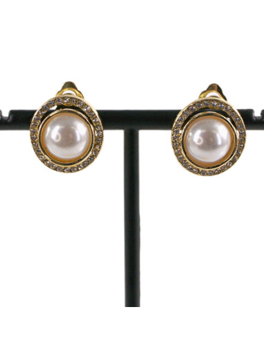 Klipsy do Uszu PERŁOWE WIANKI   Lolita Akcesoria