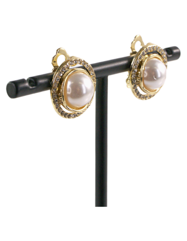 Klipsy do Uszu PERŁOWE WIANKI   Lolita Akcesoria