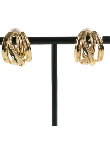 Klipsy do Uszu ZŁOTE KOŁA  Lolita Akcesoria