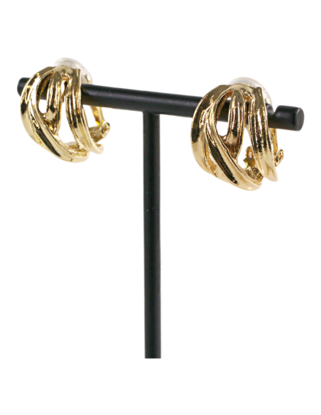 Klipsy do Uszu ZŁOTE KOŁA  Lolita Akcesoria