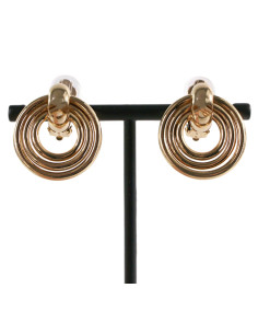 Klipsy do Uszu ZŁOTE KOŁA  Lolita Akcesoria