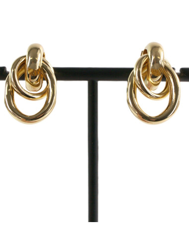 Klipsy do Uszu ZŁOTE KOŁA  Lolita Akcesoria