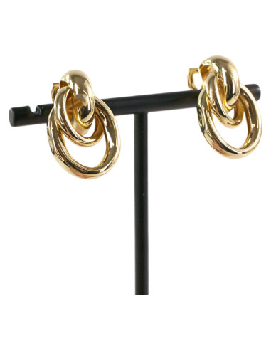 Klipsy do Uszu ZŁOTE KOŁA  Lolita Akcesoria