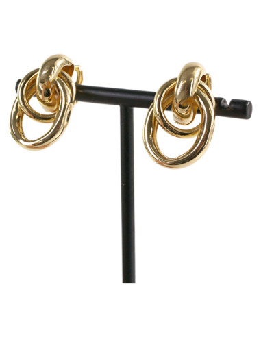 Klipsy do Uszu ZŁOTE KOŁA  Lolita Akcesoria